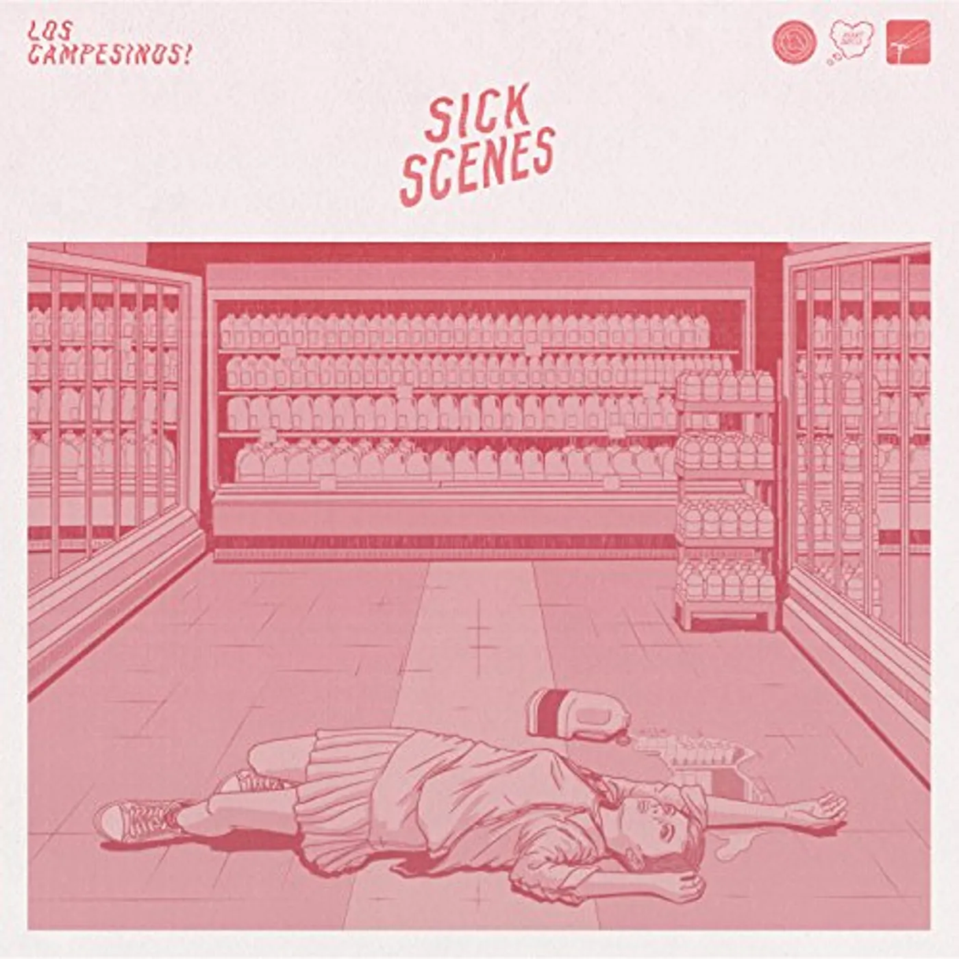 Los Campesinos! Sick Scenes Vinyl Record