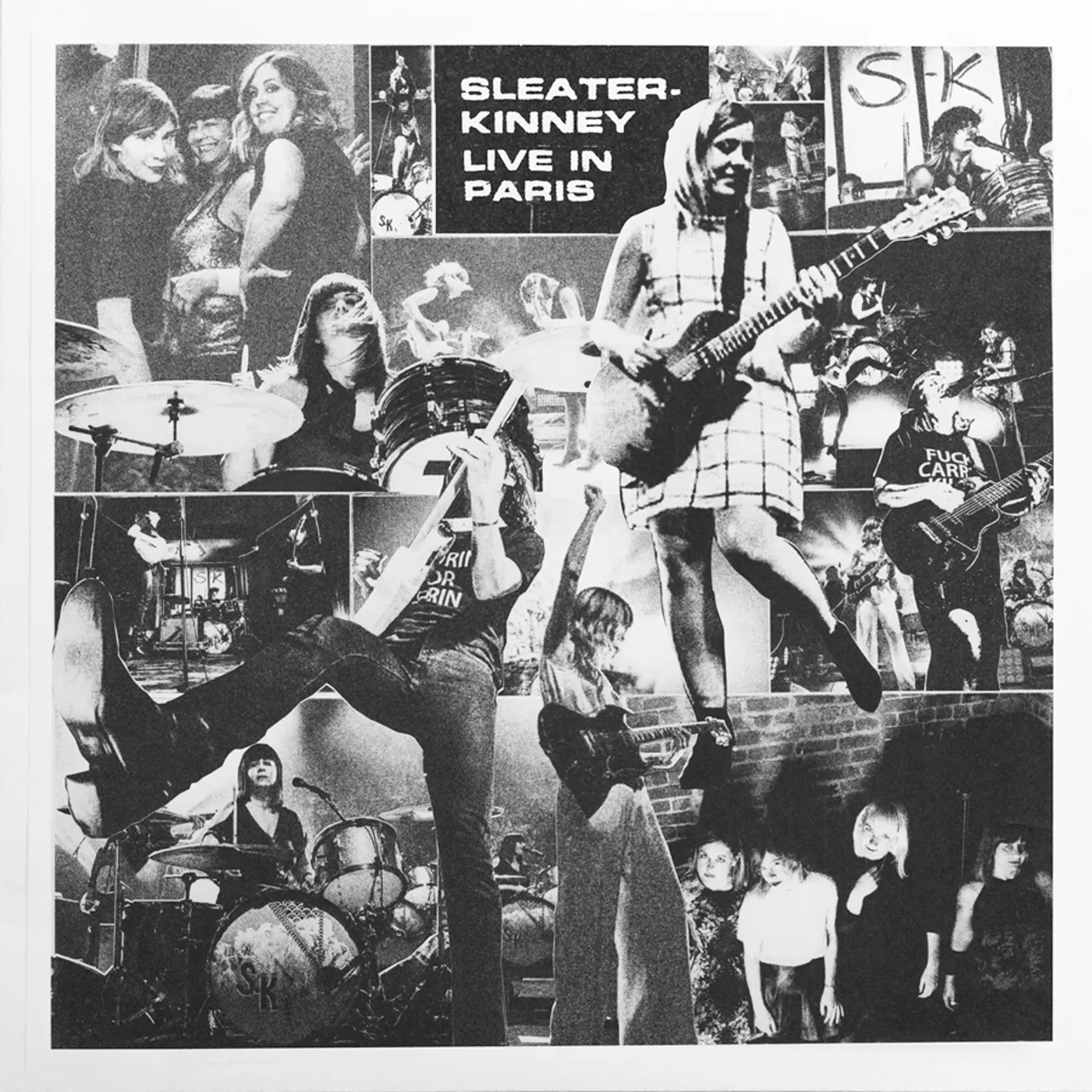 Sleater-Kinney Live in Paris Vinyl Record