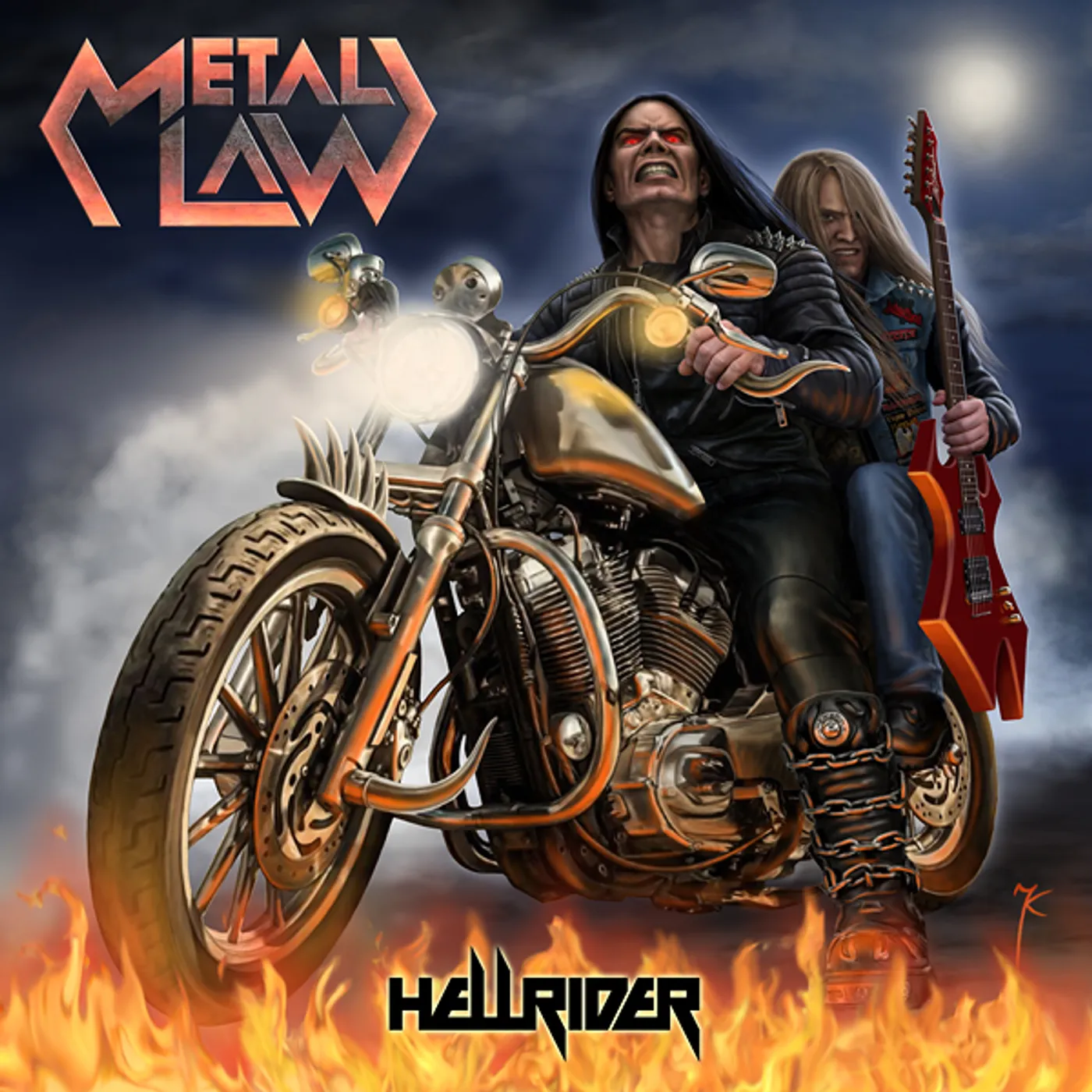 Metal Law HELLRIDER CD