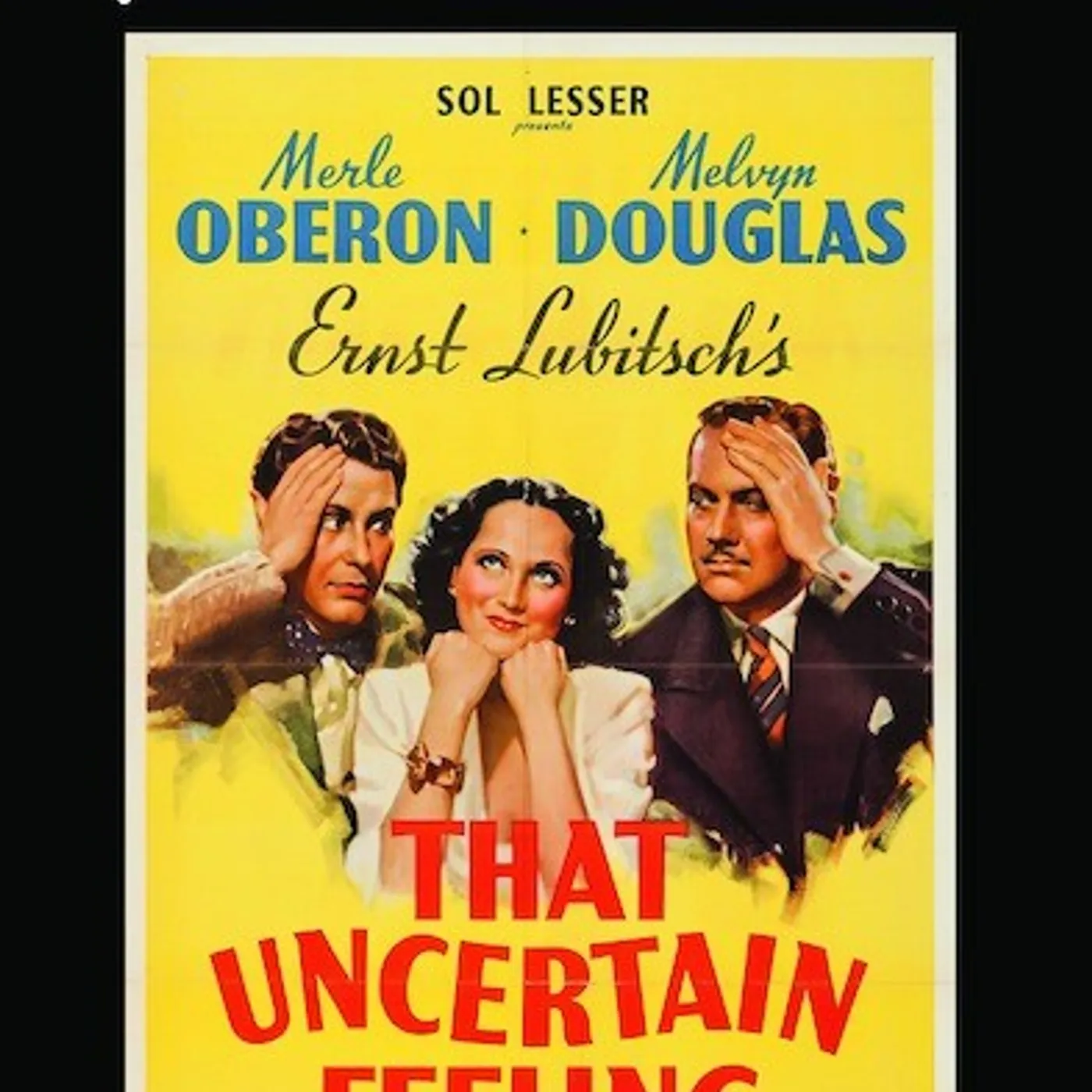 THAT UNCERTAIN FEELING DVD