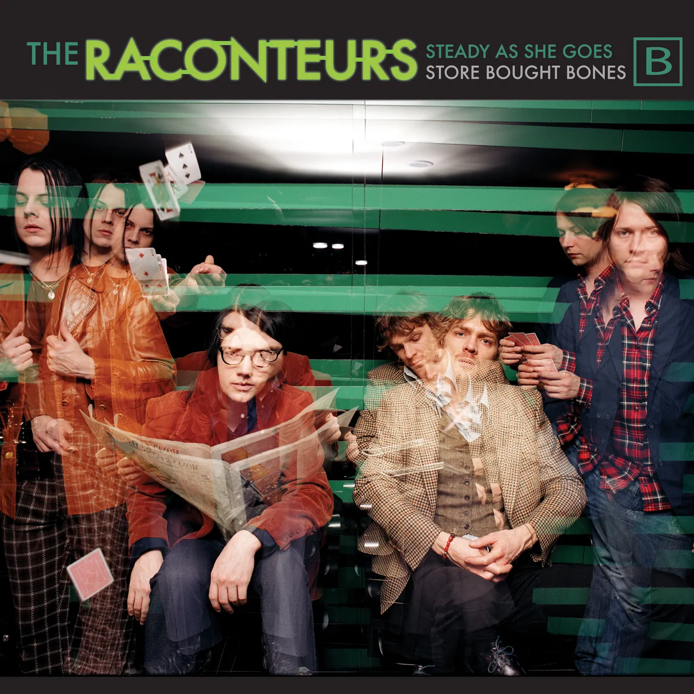 The Raconteurs STEADY AS SHE GOES / STORE BOUGHT BONES Vinyl Record