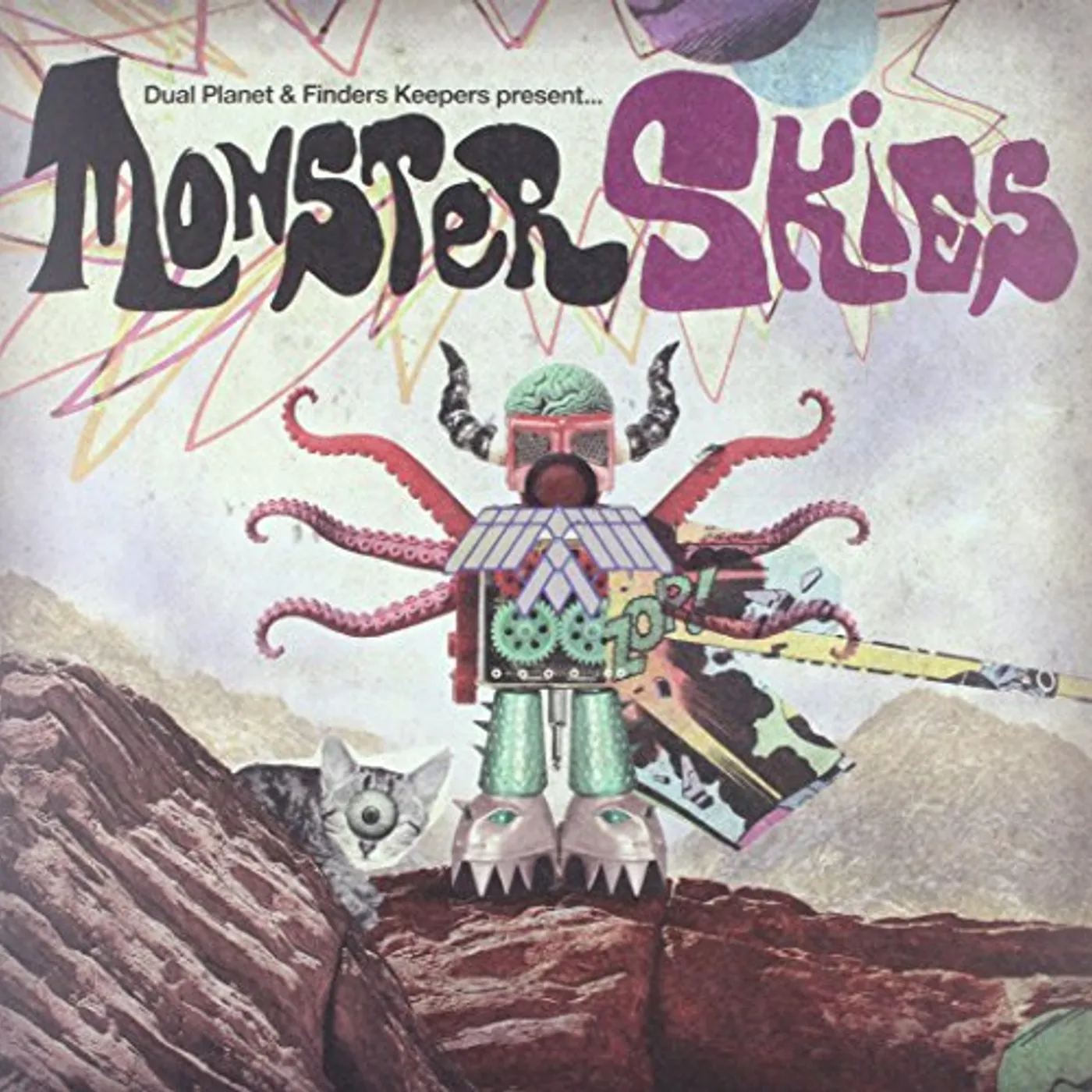 MONSTER SKIES (DUAL PLANET & FINDERS KEEPERS) Vinyl Record