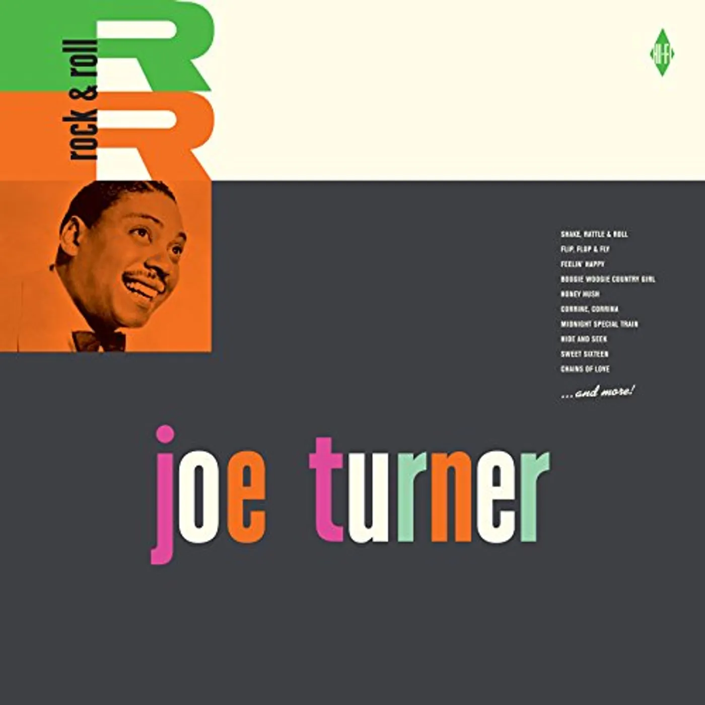 Big Joe Turner ROCK & ROLL + 2 BONUS TRACKS Vinyl Record
