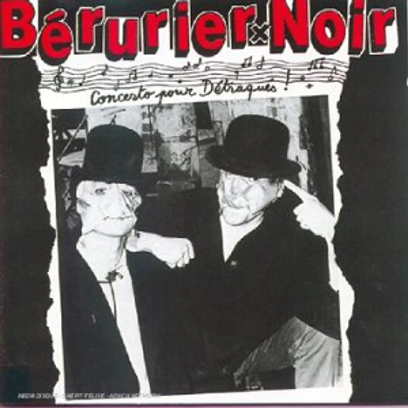 Bérurier Noir CONCERTO POUR DETRAQUES Vinyl Record