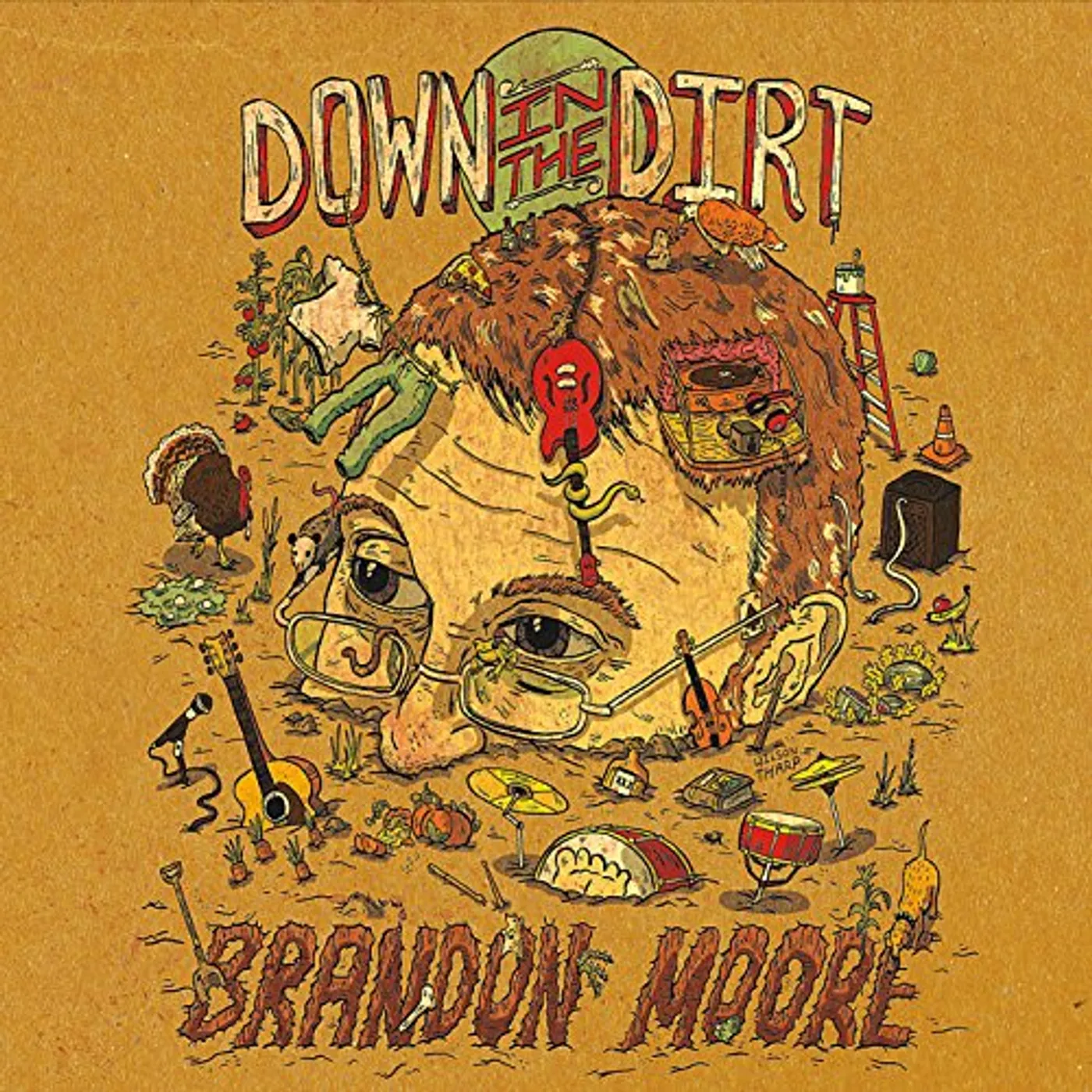 Brandon Moore DOWN IN THE DIRT CD