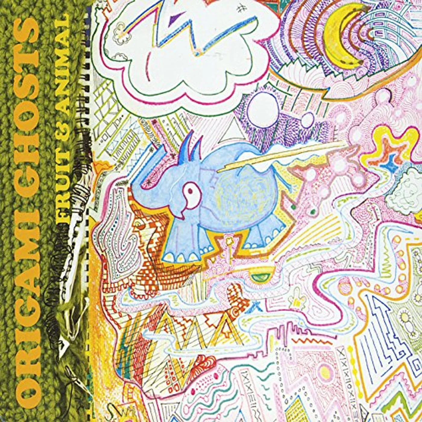 Origami Ghosts Fruit & Animal Vinyl Record