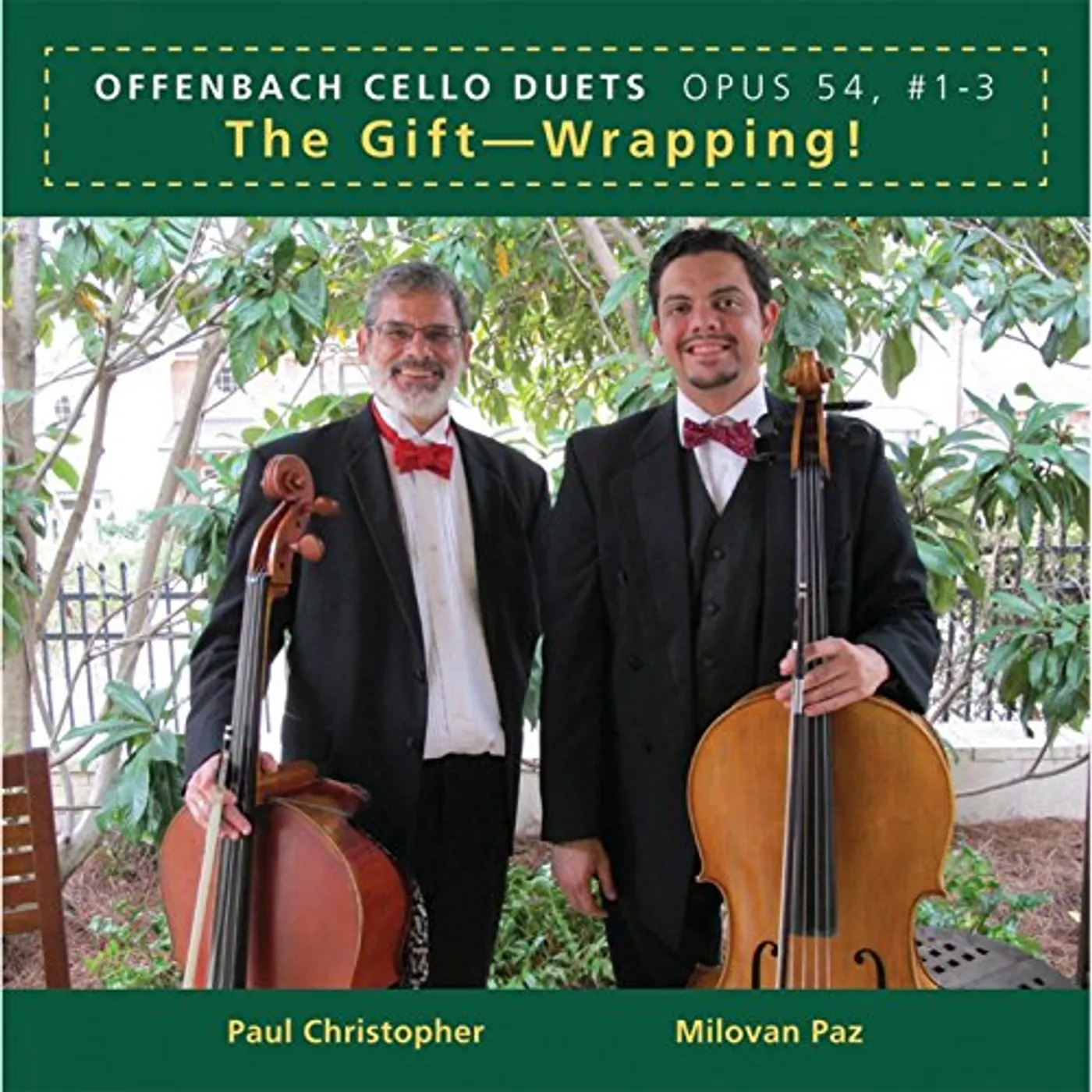 Paul Christopher OFFENBACH CELLO DUETS OP. 54: 1-3: GIFT - WRAPPING CD