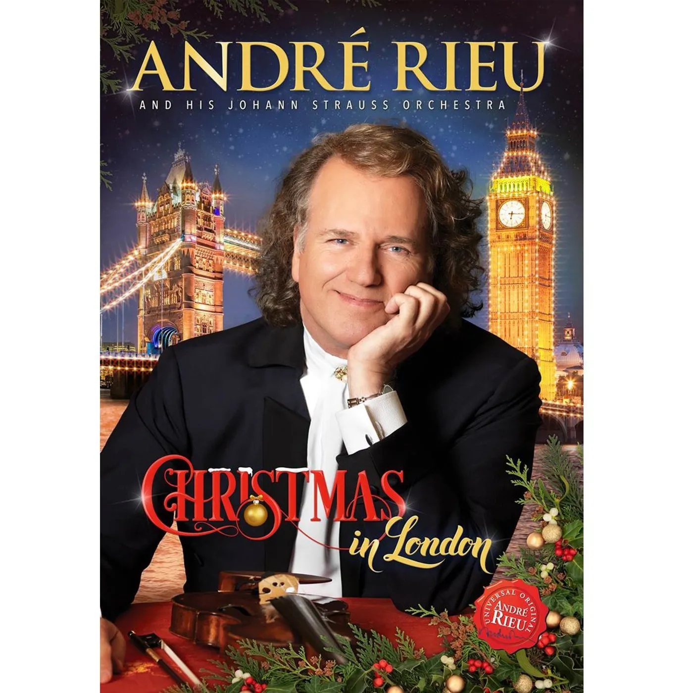 Andre Rieu CHRISTMAS IN LONDON DVD