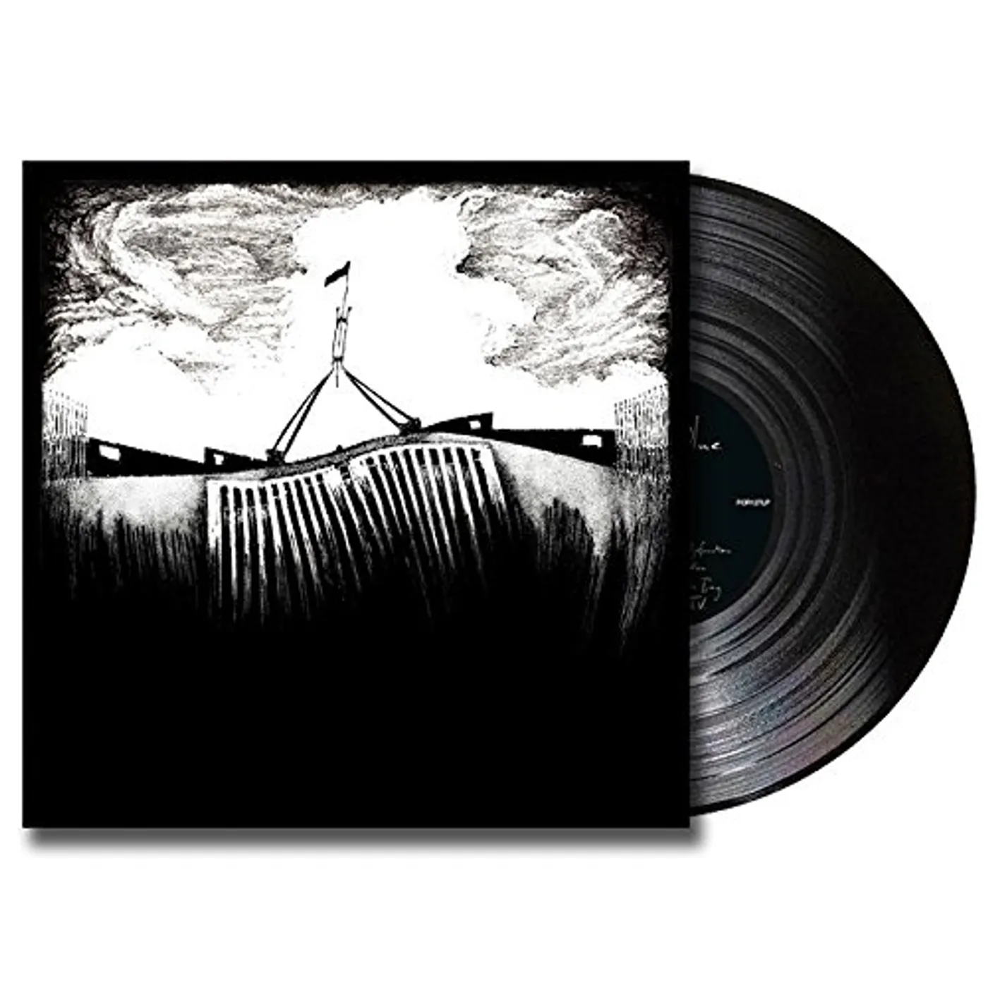 NATION BLUE Black Vinyl Record