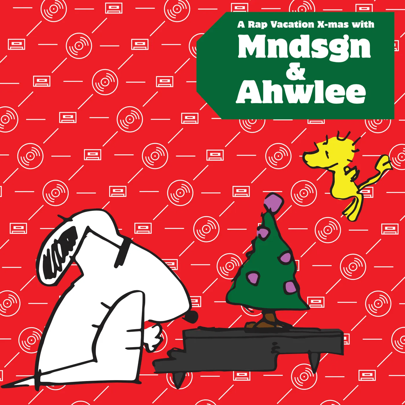 Mndsgn / Ahwlee RAP VACATION X-MAS WITH MNDSGN & AHWLEE Vinyl Record