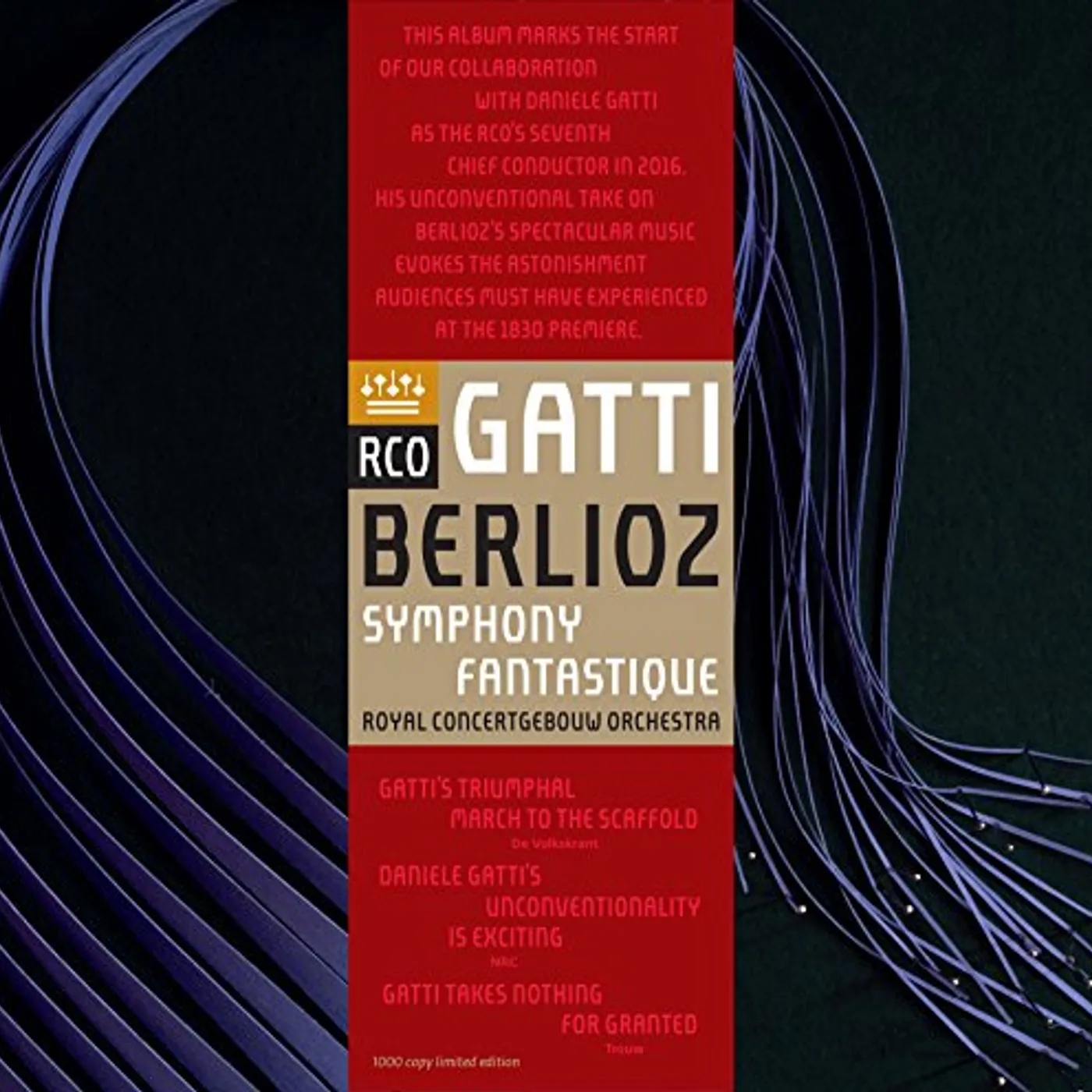 Berlioz / Royal Concertgebouw Orchestra / Gatti HECTOR BERLIOZ: SYMPHONIE FANTASTIQUE Vinyl Record