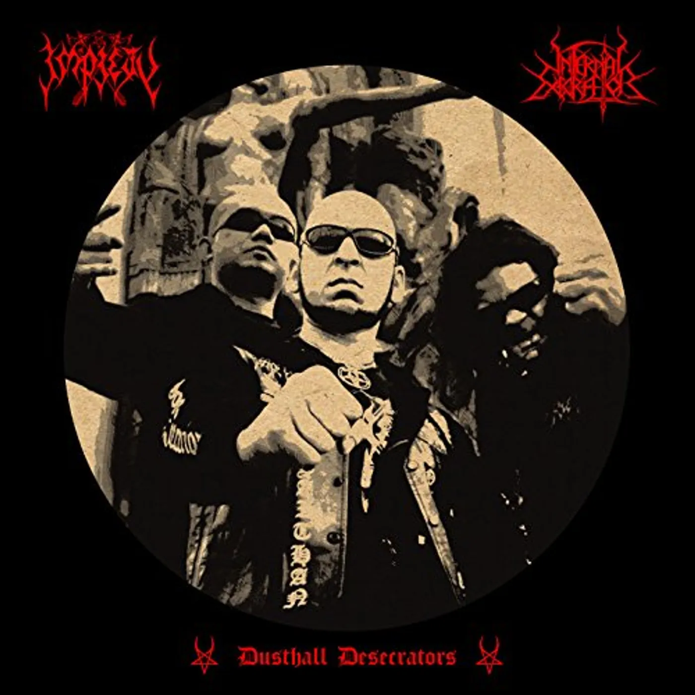 Impiety DUSTHALL DESECRATORS LIVE PENANG 2015 Vinyl Record