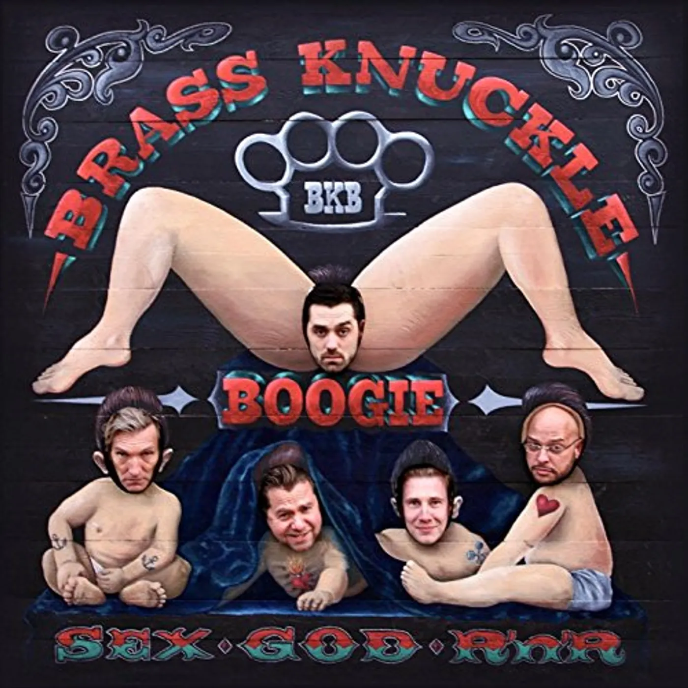 Brass Knuckle Boogie SEX GOD ROCK 'N' ROLL CD