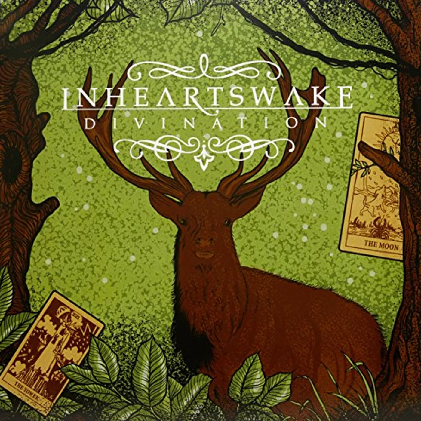 In Hearts Wake DIVINATION (CLEAR SEAFOAM GREEN VINYL) Vinyl Record