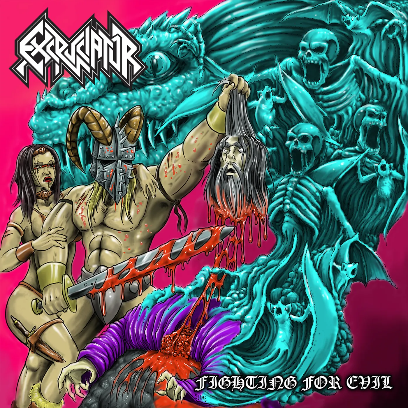 Excruciator FIGHTING FOR EVIL CD
