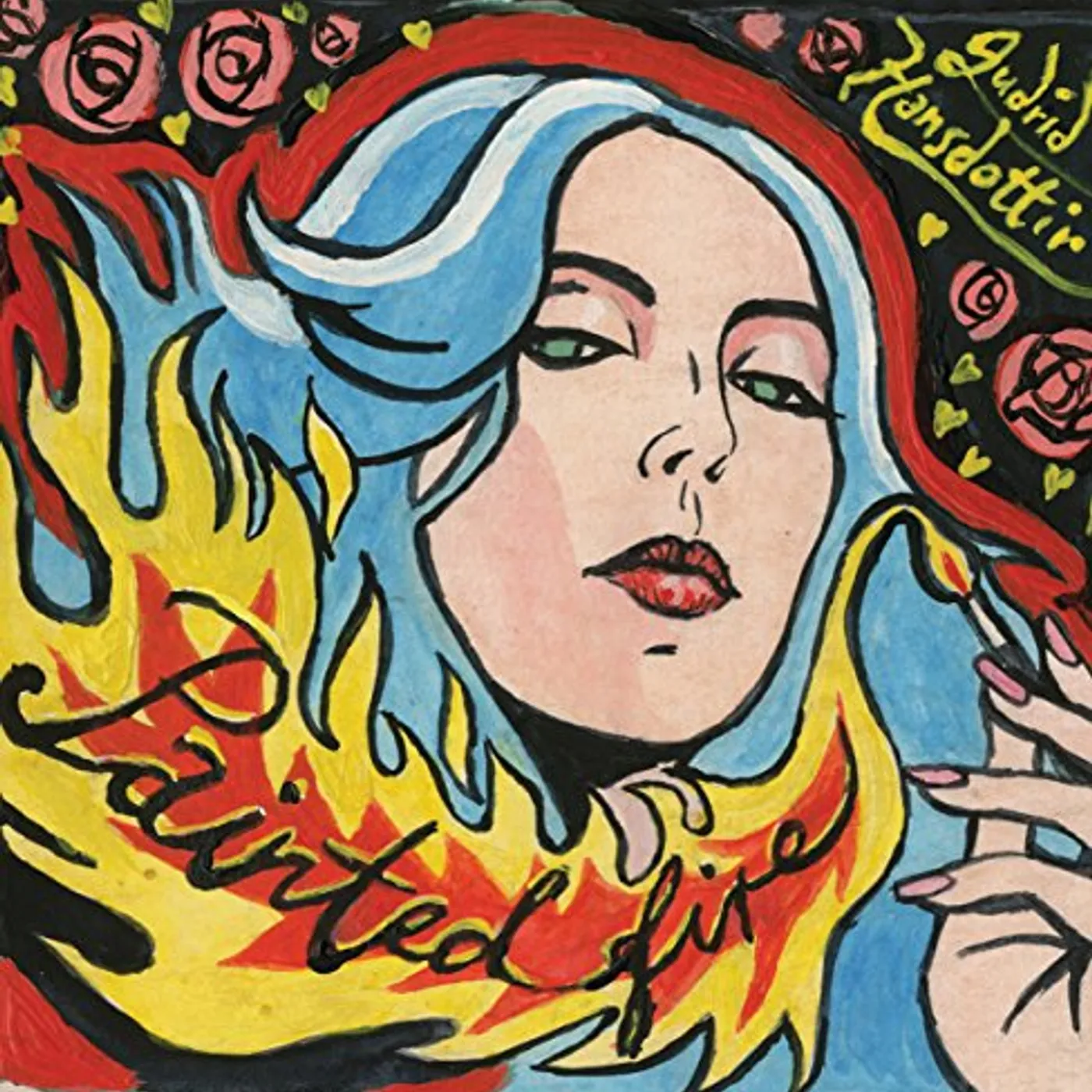 Gudrid Hansdottir Painted Fire Vinyl Record
