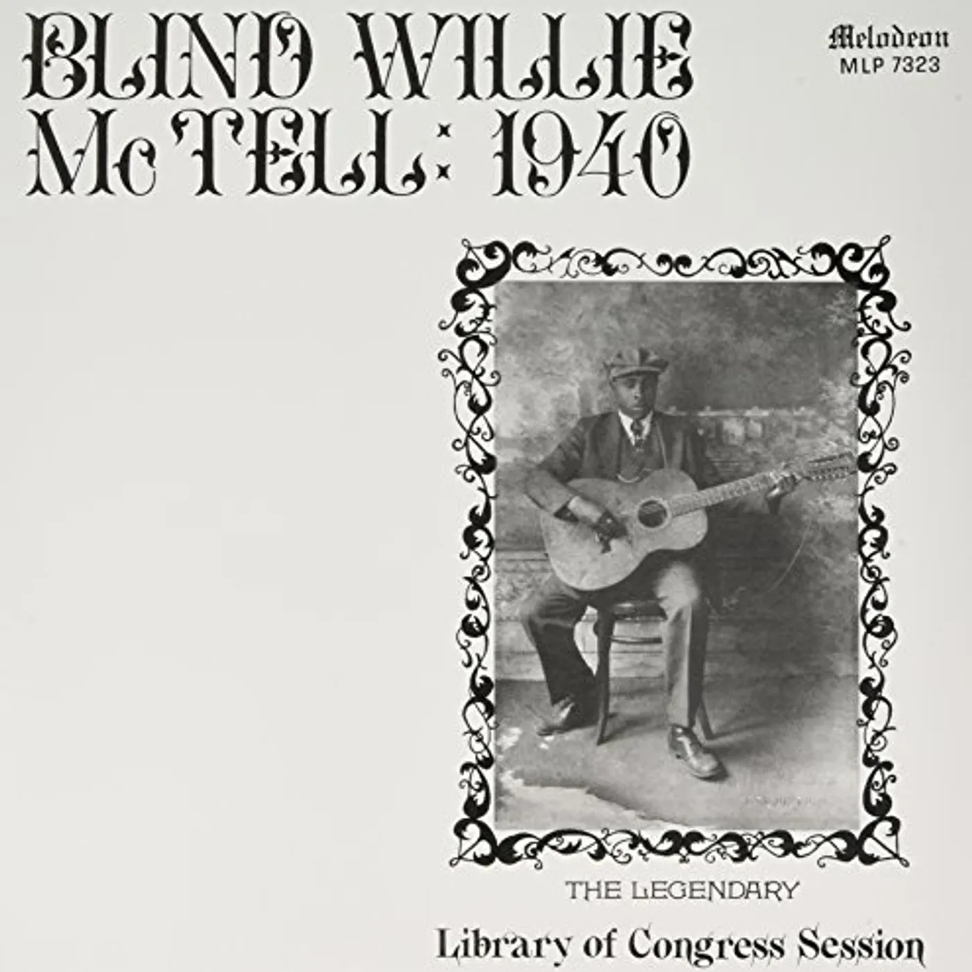 BLIND WILLIE MCTELL: 1940 Vinyl Record
