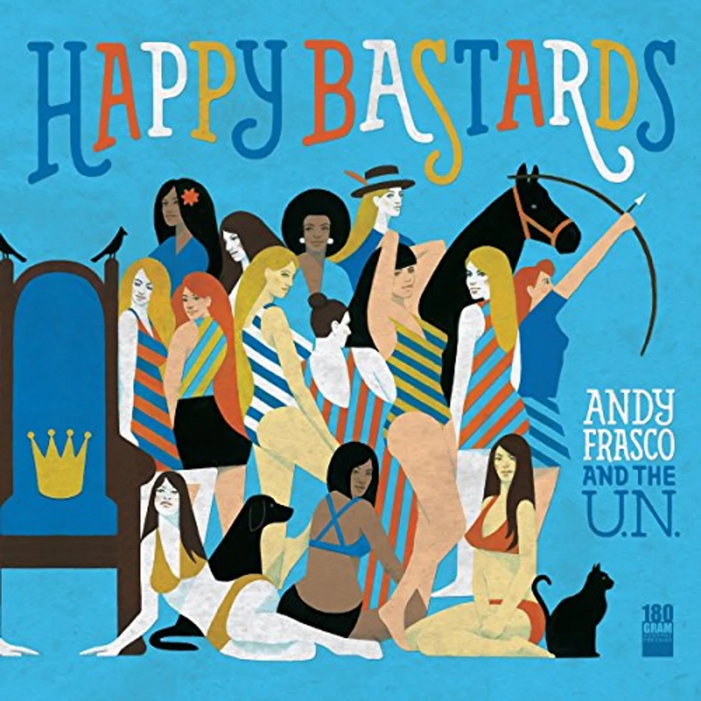 Andy Frasco & The U.N.  Happy Bastards Vinyl Record