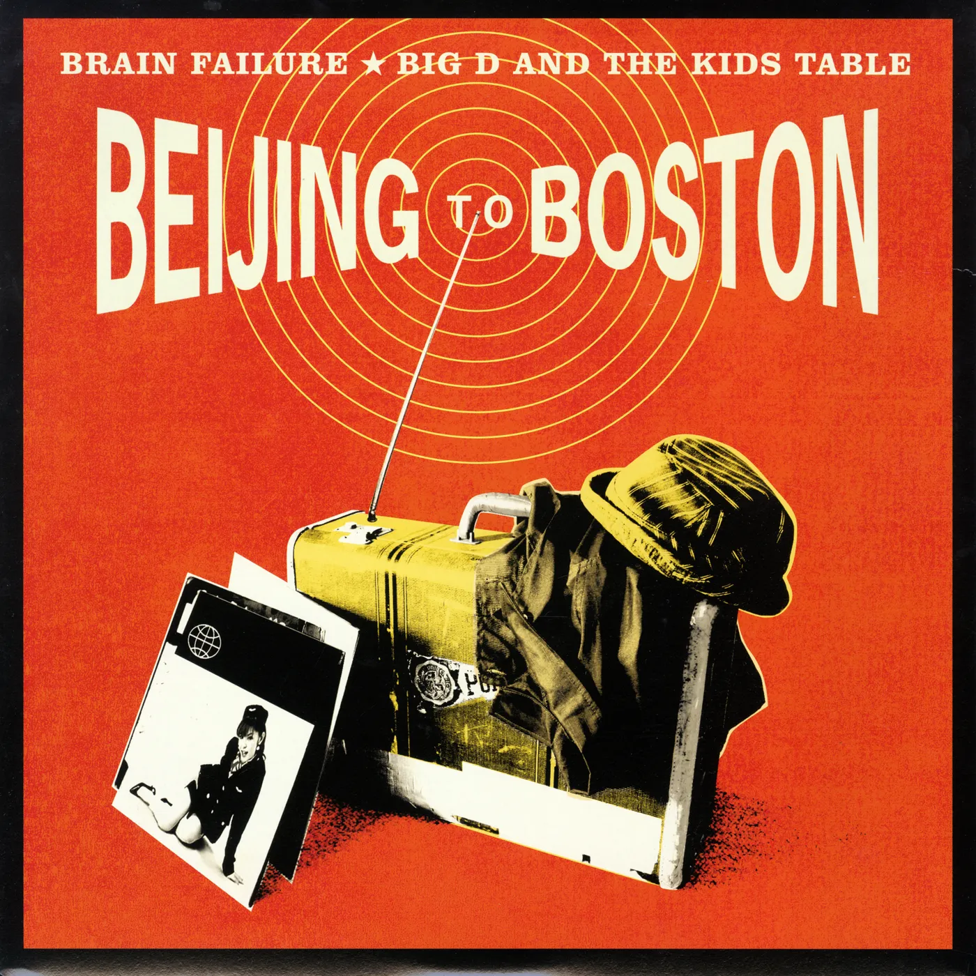 Big D & Kids Table / Brain Failure Beijing To Boston Vinyl Record