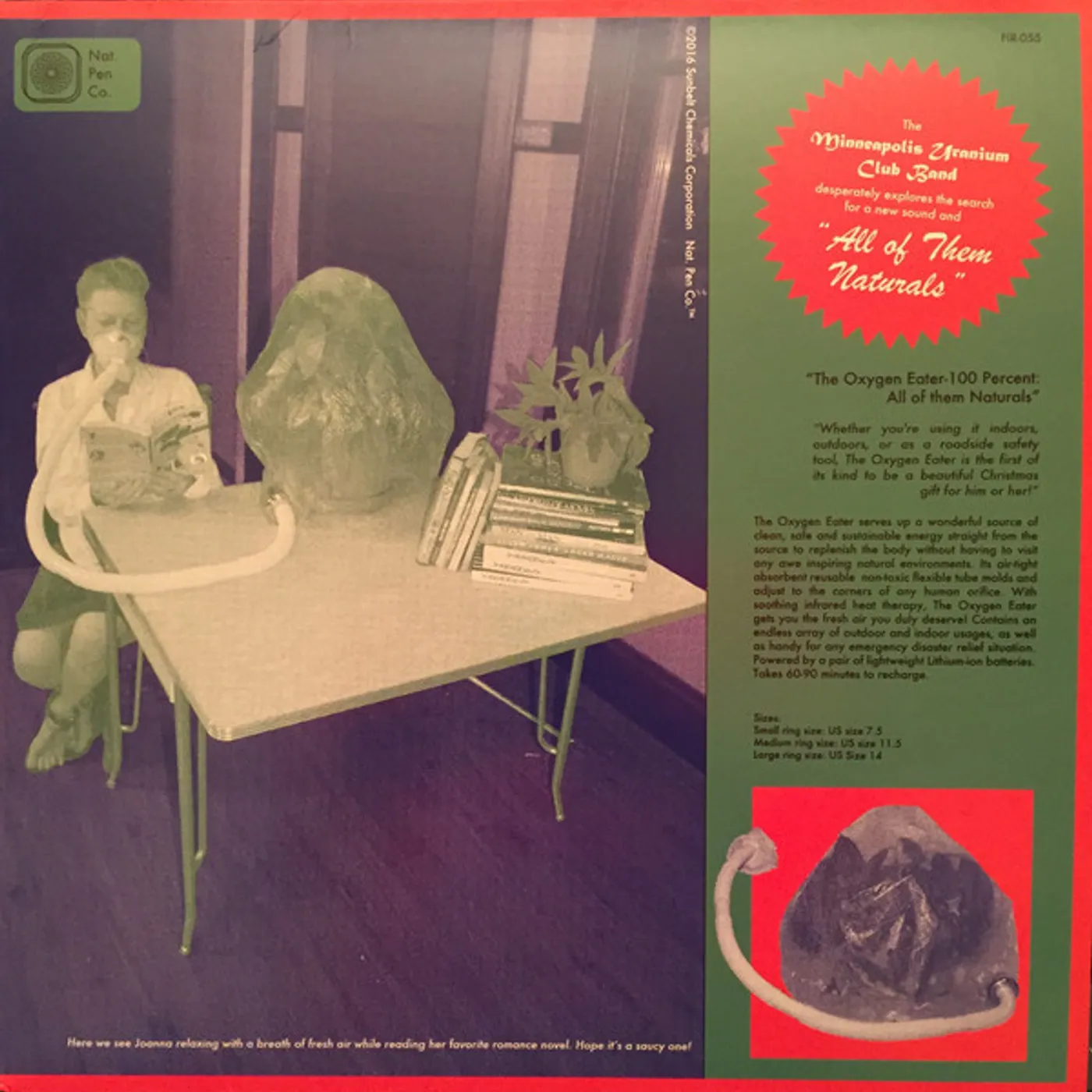 Uranium Club ALL OF THEM NATURALS Vinyl Record - UK Release