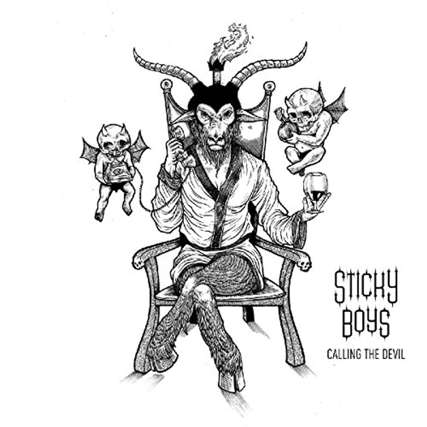 Sticky Boys Calling the Devil Vinyl Record