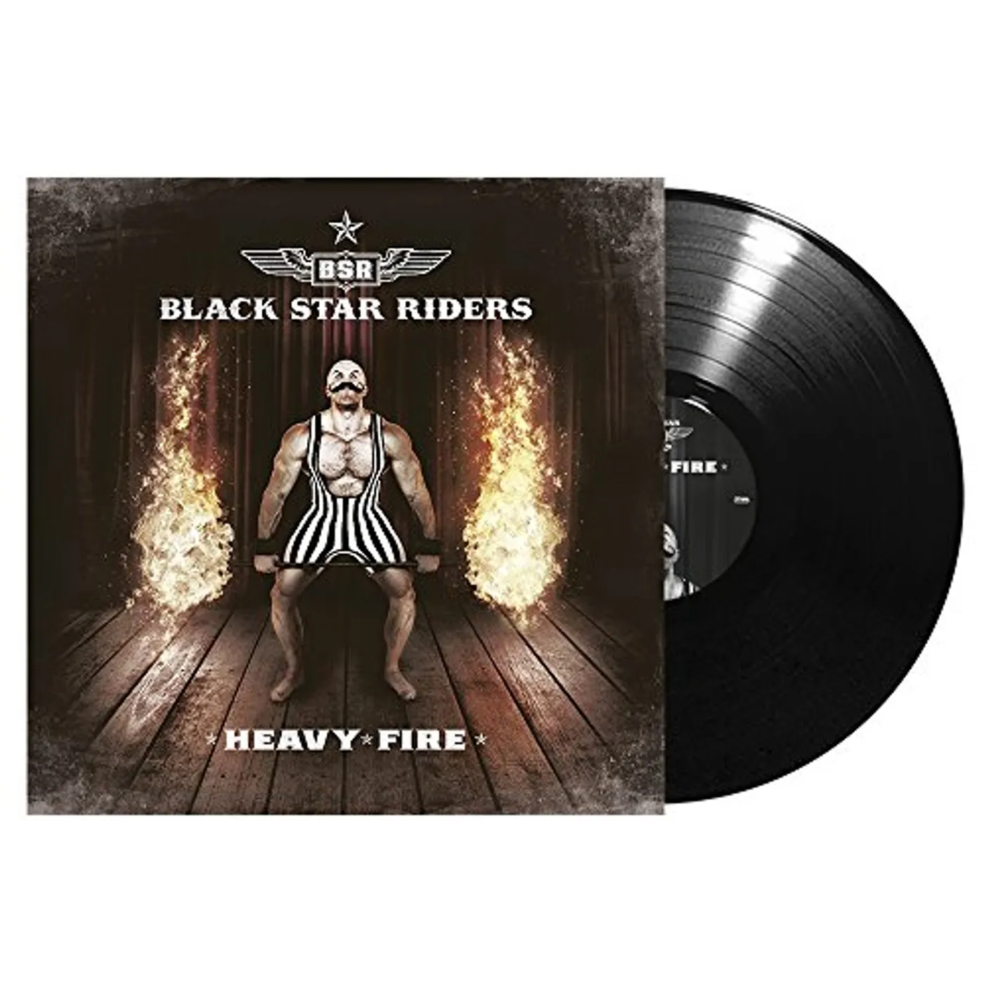 Black Star Riders Heavy Fire Vinyl Record