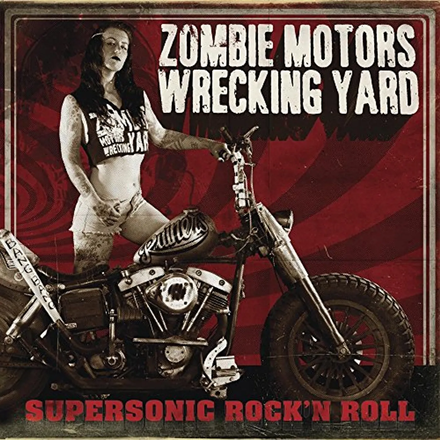 Zombie Motors Wrecking Yard SUPERSONIC ROCK N ROLL CD