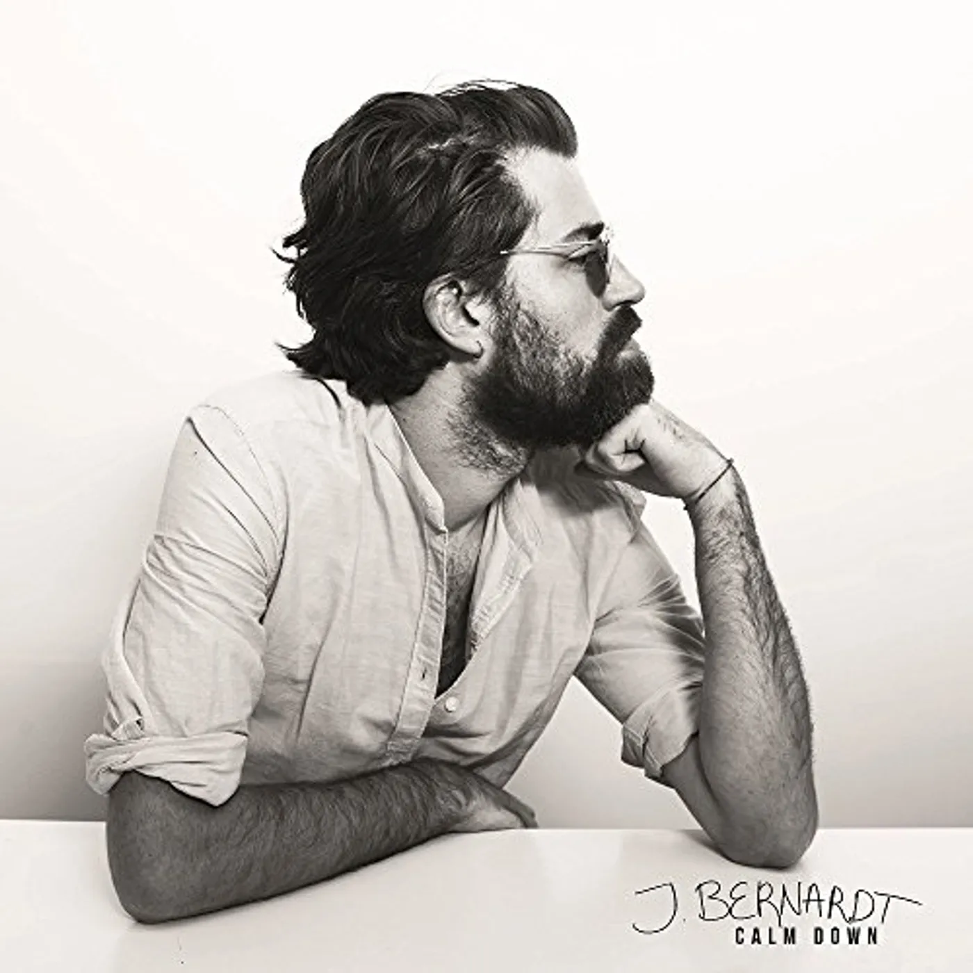 J. Bernardt CALM DOWN / OTHER MAN Vinyl Record