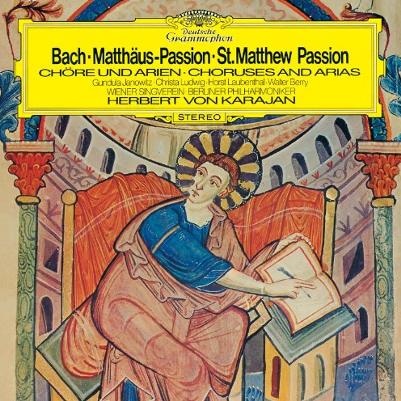 BACH / HERBERT VON KARAJAN J.S.BACH: MATTHAUS-PASSION (EXCERPT) CD