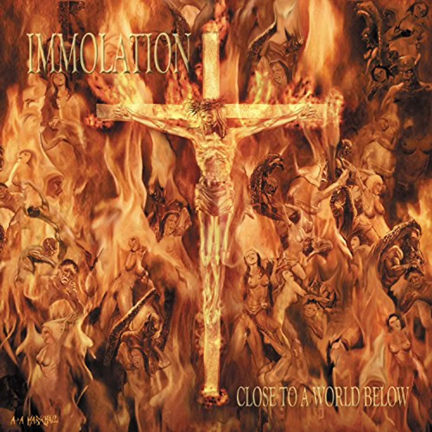 Immolation Close to a World Below Vinyl Record