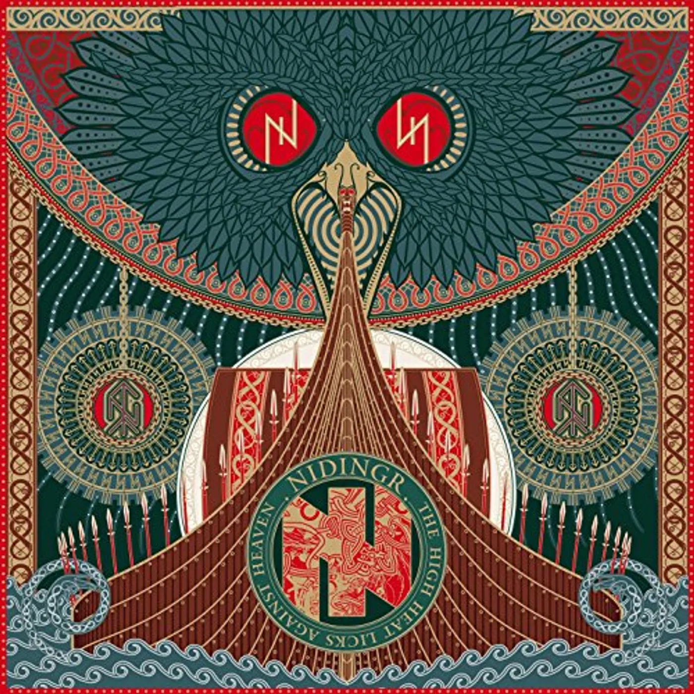 Nidingr HIGH HEAT LICKS AGAINST HEAVEN Vinyl Record