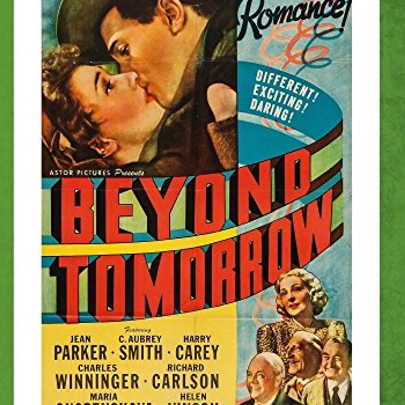 BEYOND TOMORROW DVD