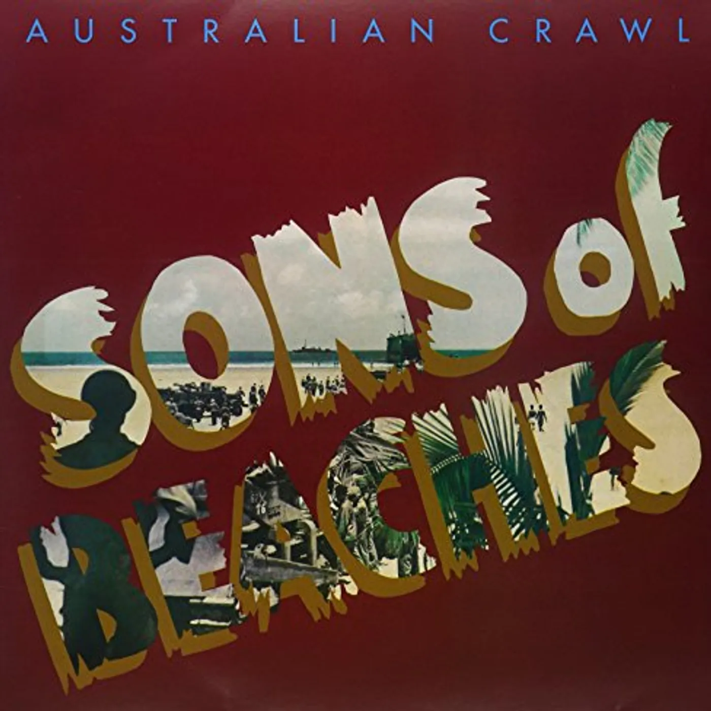 Australian Crawl Sons Of Beaches Vinyl Record