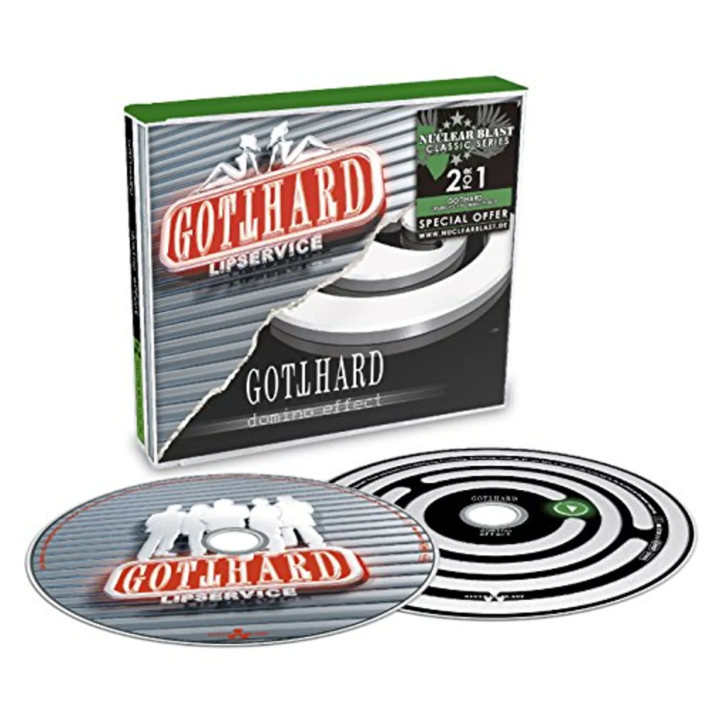 Gotthard LIPSERVICE / DOMINO EFFECT CD