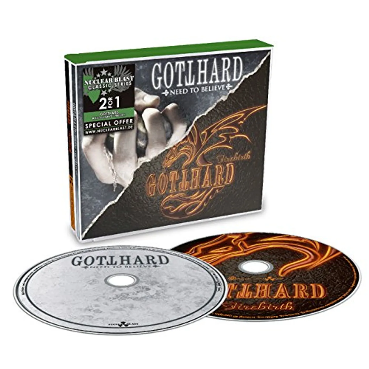 Gotthard NEED TO BELIEVE / FIREBIRTH CD