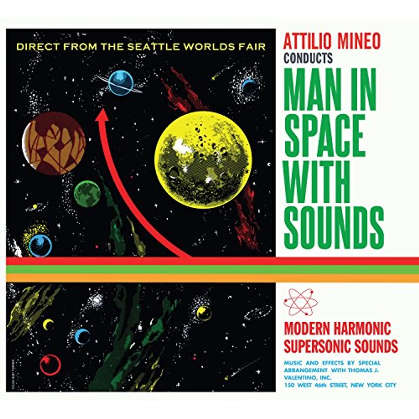 Attilio Mineo MAN IN SPACE WITH SOUNDS CD