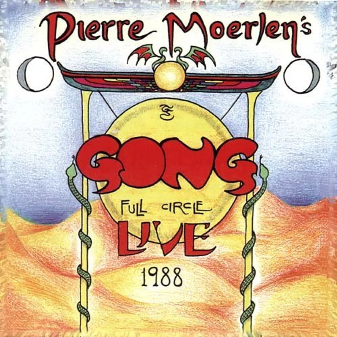 Pierre Moerlen's Gong FULL CIRCLE LIVE 88 CD