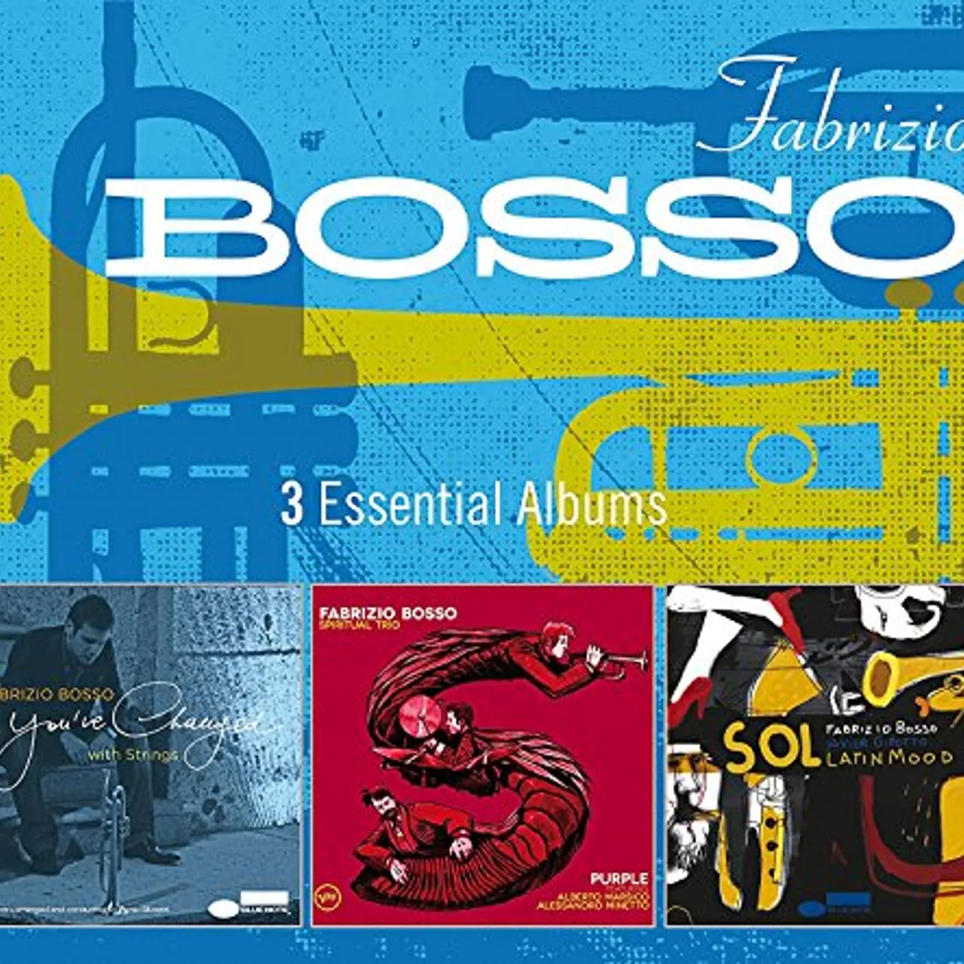 Fabrizio Bosso 3 ESSENTIAL ALBUMS CD