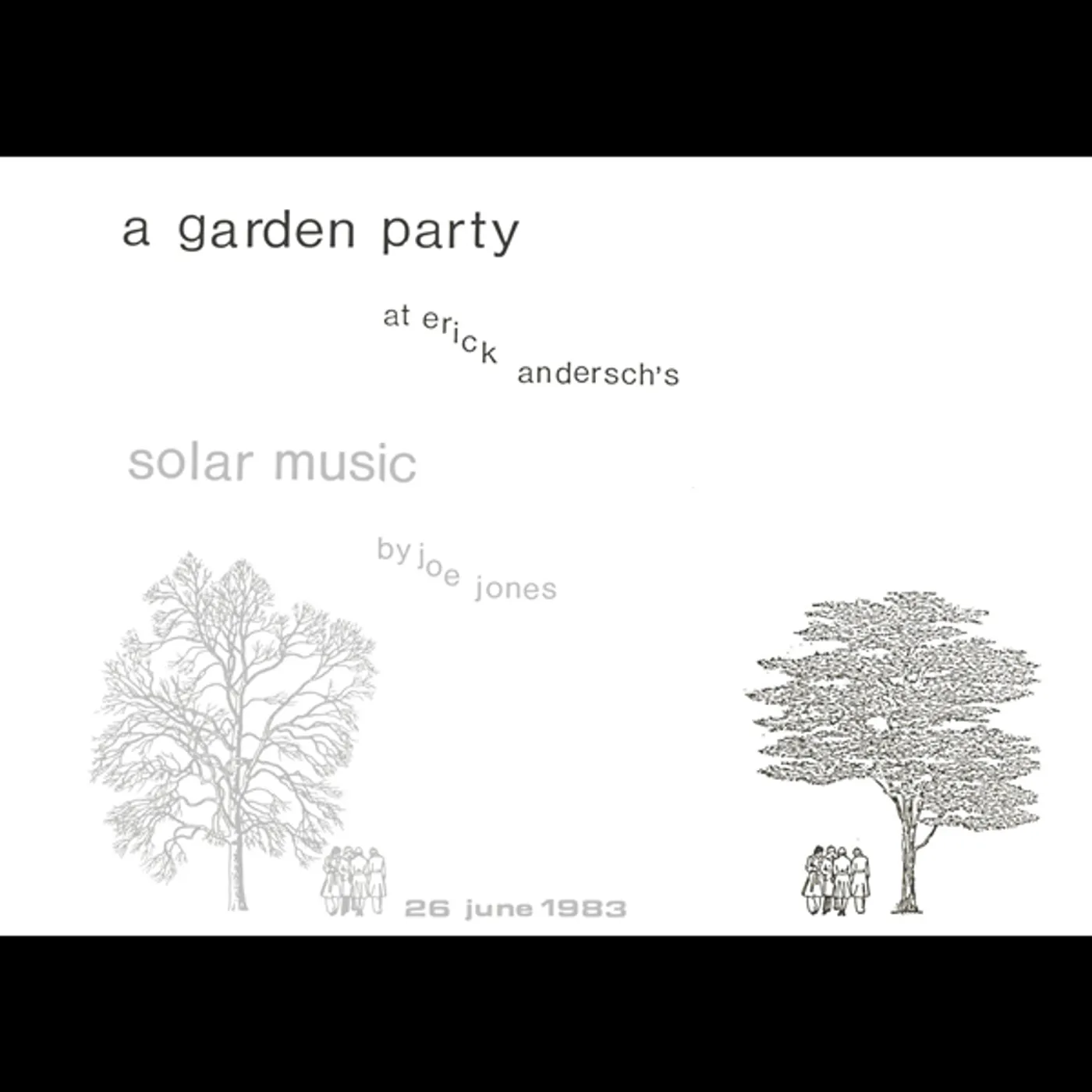 Joe Jones GARDEN PARTY Vinyl Record