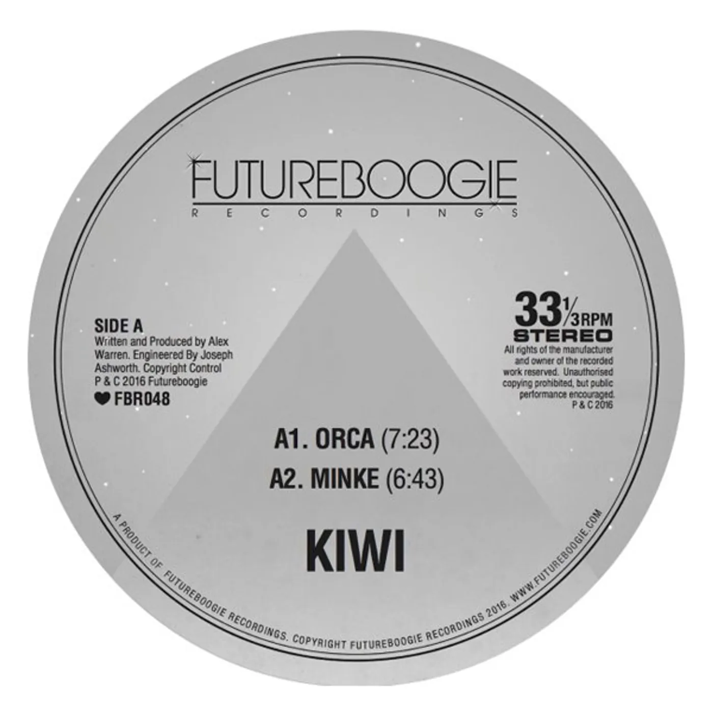 Kiwi Orca Vinyl Record