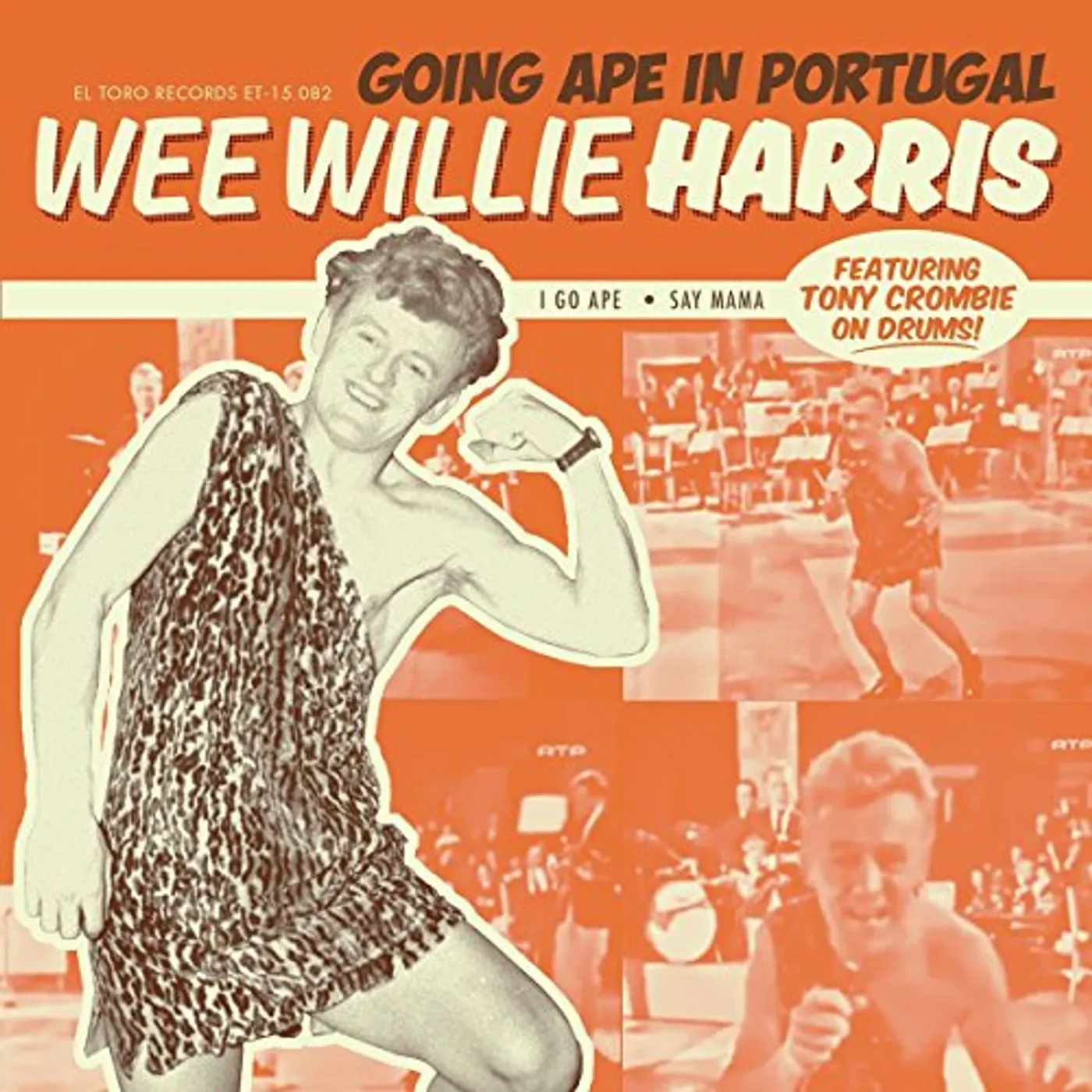 Wee Willie Harris Going Ape in Portugal Vinyl Record