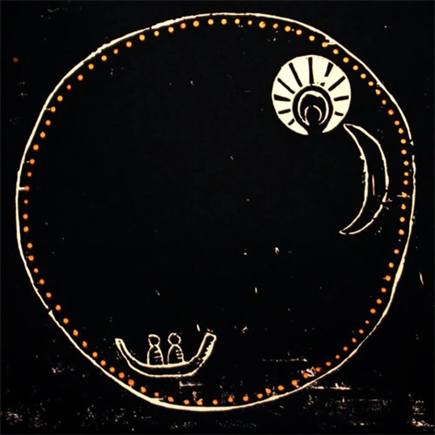 Ghost Motor GOLD CHAIN ROUND HER BREAST Vinyl Record