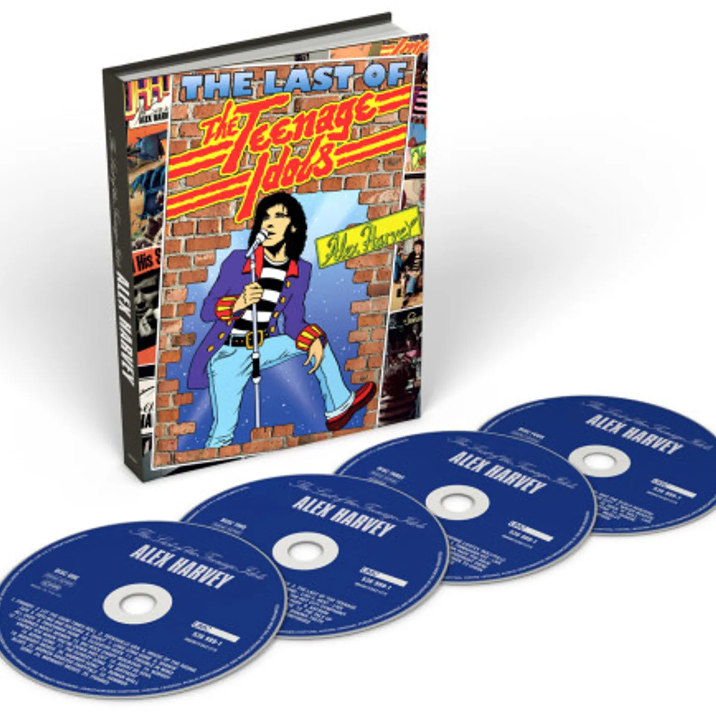 Alex Harvey LAST OF THE TEENAGE IDOLS CD