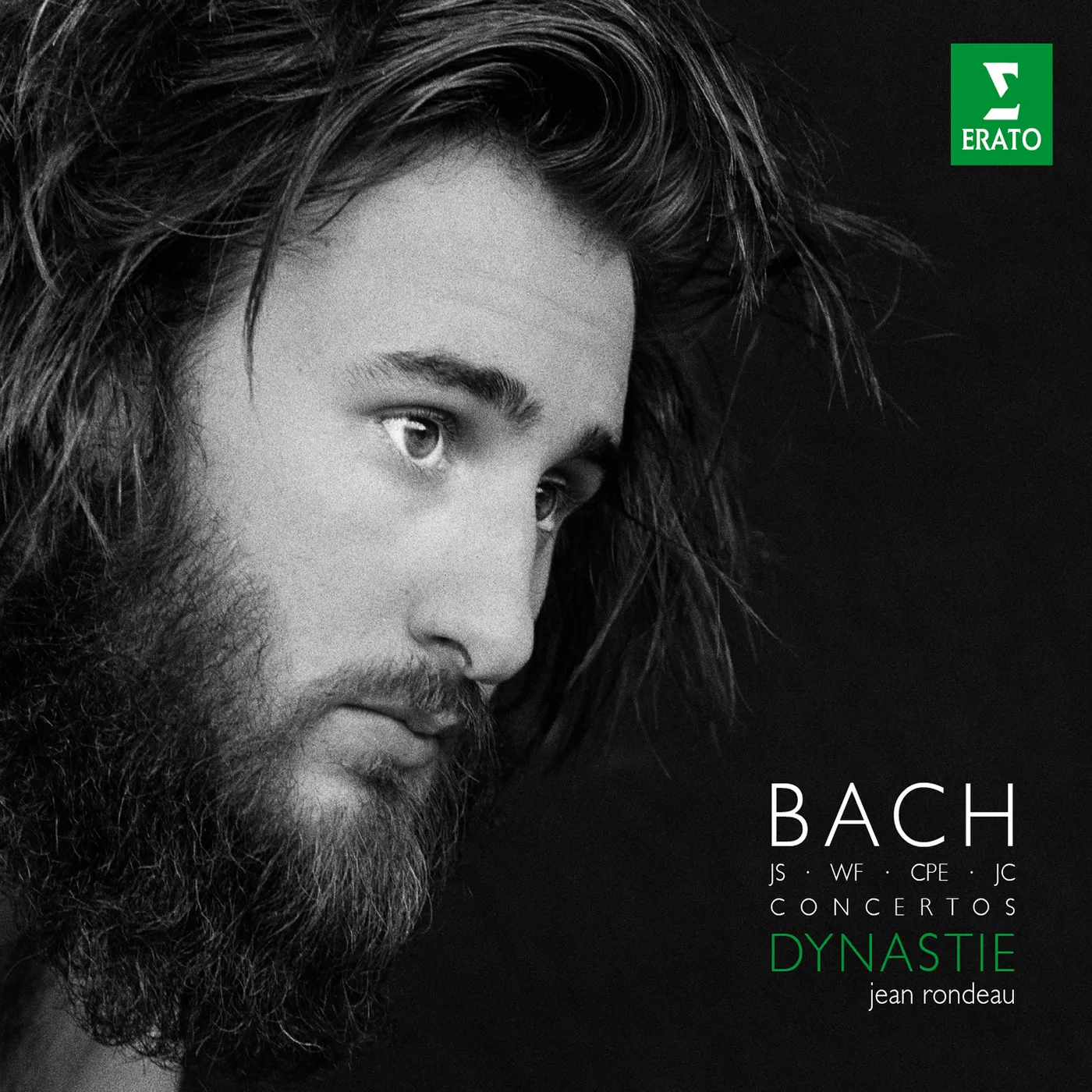 Bach / Jean Rondeau FIVE CONCERTOS FOR HARPSICHORD CD