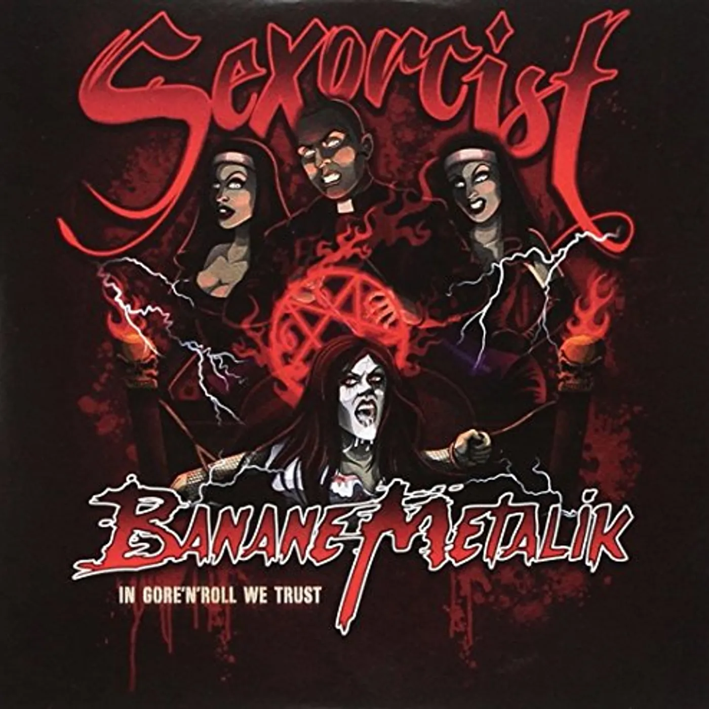Banane Metalik SEXORCIST (SLIME GREEN VINYL) Vinyl Record
