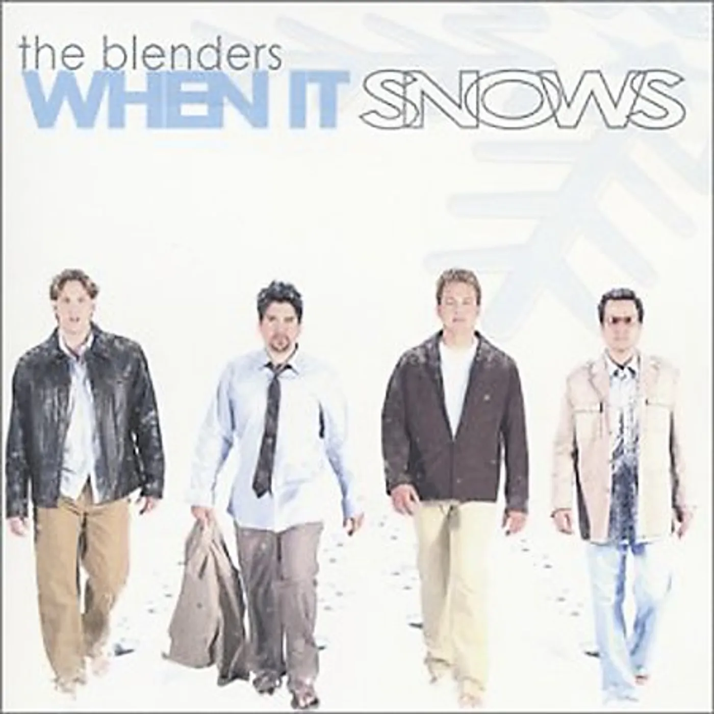 The Blenders WHEN IT SNOWS CD