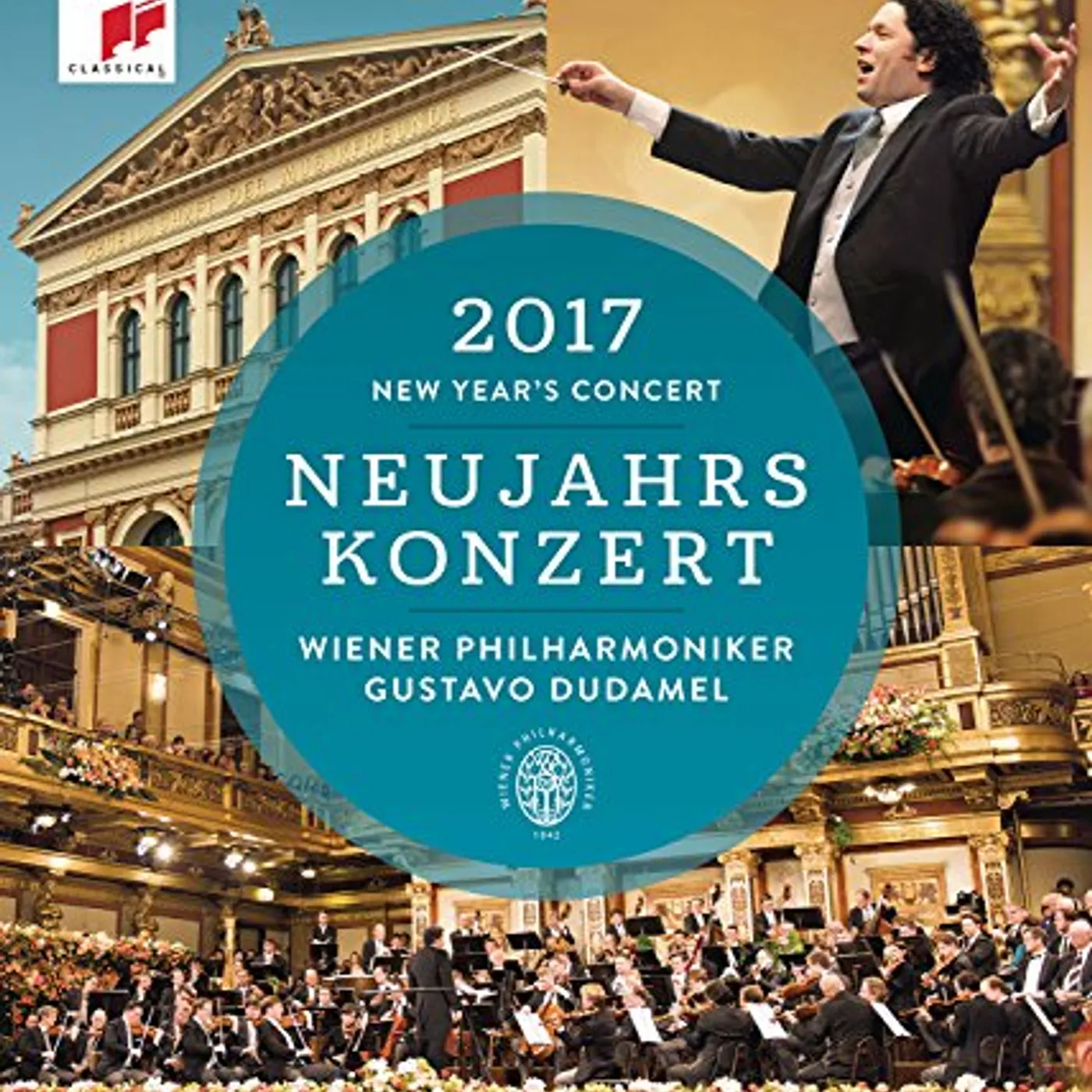 Gustavo Dudamel & Wiener Philharmoniker NEUJAHRSKONZERT / NEW YEAR'S CONCERT 2017 Blu-ray