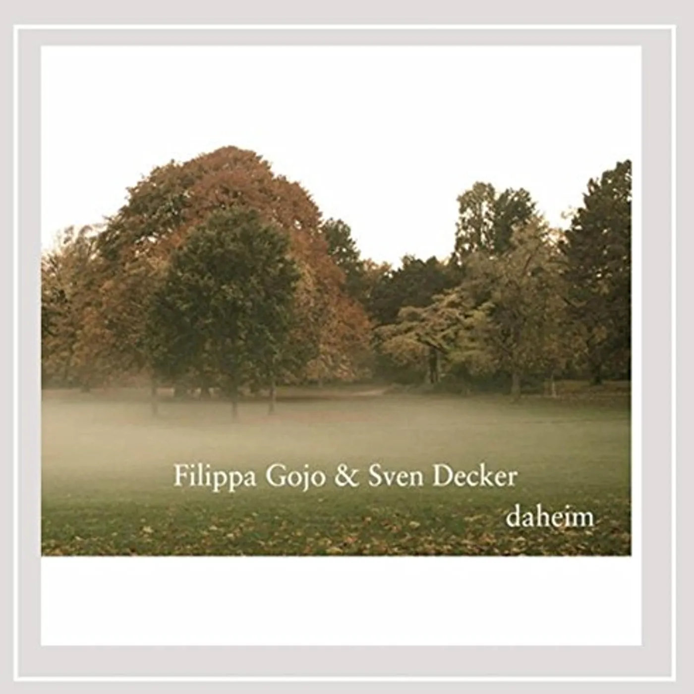 Sven Decker DAHEIM CD