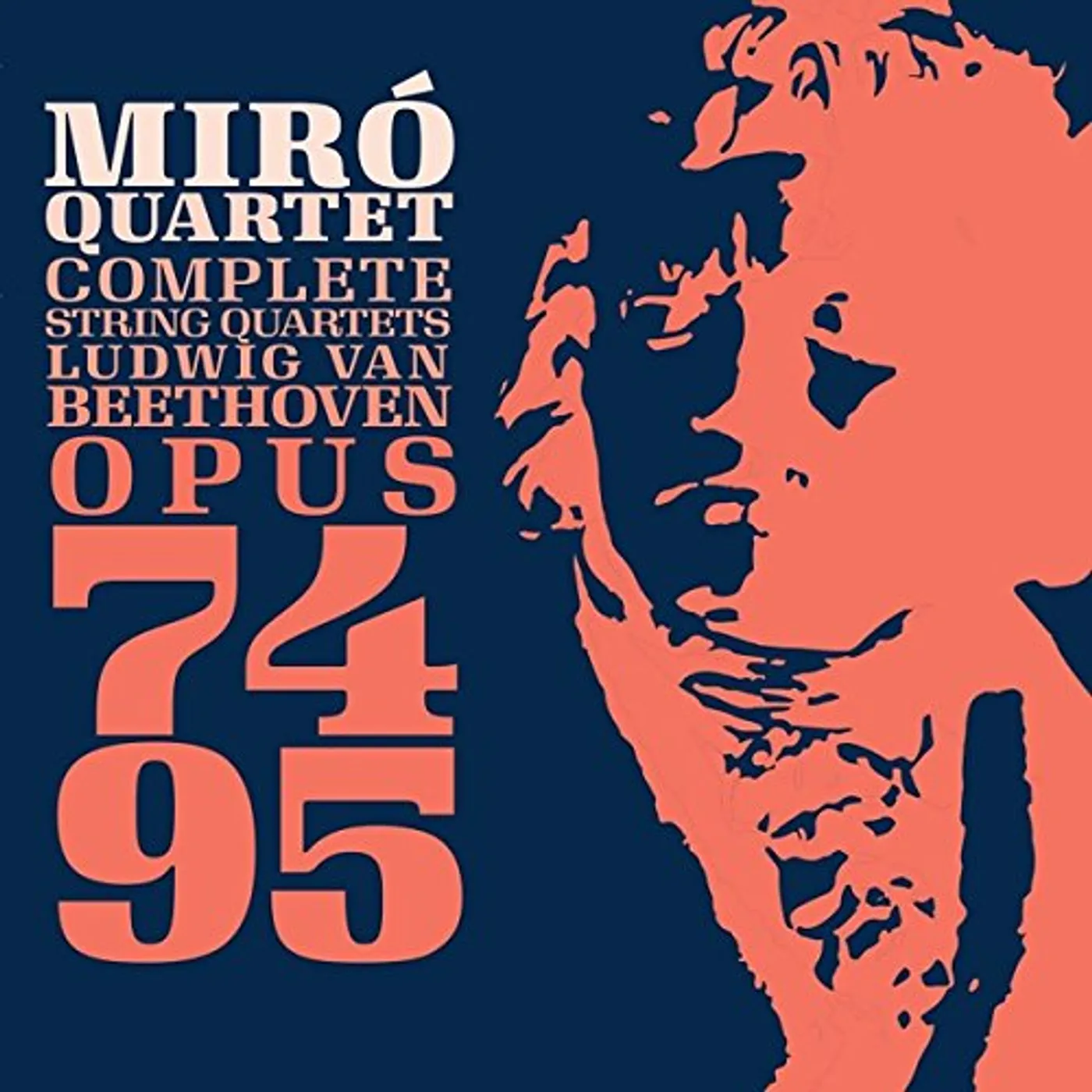 Miro Quartet LUDWIG VAN BEETHOVEN OP. 74 HARP - OP. 95 SERIOSO CD