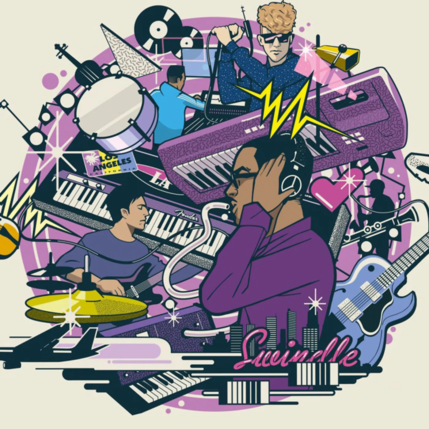 Swindle PURPLE WALLS Vinyl Record